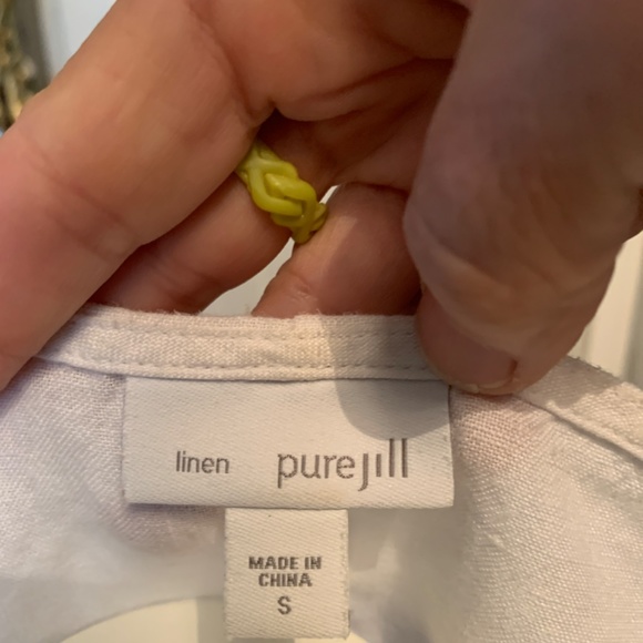 Pure Jill by J.Jill all linen tunic. Worn‎ a few times - Picture 2 of 5